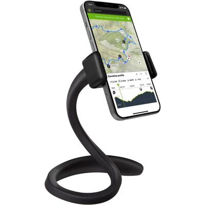 SBS Universalhalter für Mobil und Action Kamera - Schwarz - Flexibler 360° Arm SBS Universalhalter für Mobil und Action Kamera - Schwarz - Flexibler 360° Arm