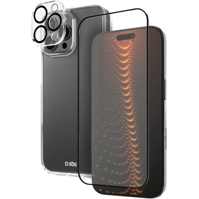 SBS - iPhone 16 Pro Max - Transparent - TPU D3O Hülle SBS - iPhone 16 Pro Max - Transparent - TPU D3O Hülle