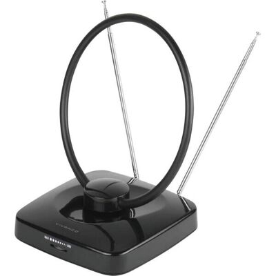 Vivanco VVTV2ANTCIRCLE Indoor Fernsehausstrahlung - Fernsehausstrahlung Antenne Vivanco VVTV2ANTCIRCLE Indoor Fernsehausstrahlung - Fernsehausstrahlung Antenne
