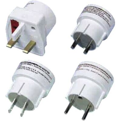 Vivanco VVELTRAVCONNSETW Netzadapter - Universal Weiß Vivanco VVELTRAVCONNSETW Netzadapter - Universal Weiß