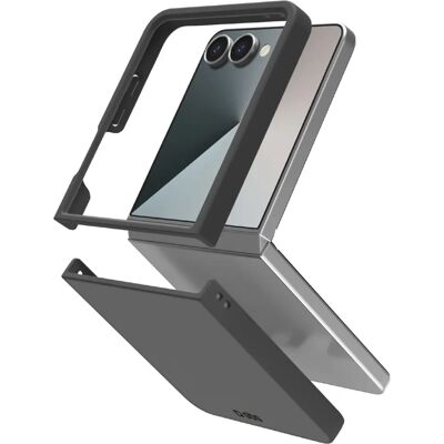 SBS Zwarte Siliconenhoes voor Samsung Z Flip 7 - Telefoonhoesje SBS Zwarte Siliconenhoes voor Samsung Z Flip 7 - Telefoonhoesje