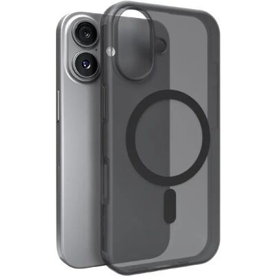 PURO iPhone 17 Daylight MagSafe Gennemsigtig Sort Cover PURO iPhone 17 Daylight MagSafe Gennemsigtig Sort Cover