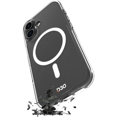 PURO iPhone 17 Impact Clear Hybrid Case - MagSafe - Black PURO iPhone 17 Impact Clear Hybrid Case - MagSafe - Black