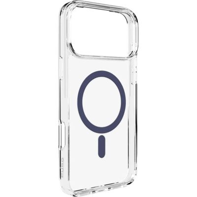 Puro hybridcover til iPhone 17 Pro Max - Gennemsigtig Blå Puro hybridcover til iPhone 17 Pro Max - Gennemsigtig Blå