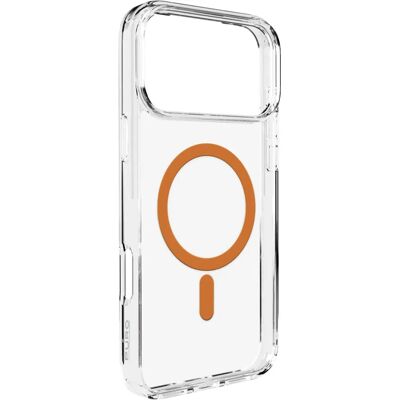 Custodia ibrida Puro per iPhone 17 Pro Max - MagSafe Trasparente Arancione Custodia ibrida Puro per iPhone 17 Pro Max - MagSafe Trasparente Arancione