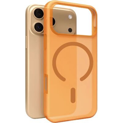 Coque PURO Daylight Orange pour iPhone 17 Pro Max - Étui Coque PURO Daylight Orange pour iPhone 17 Pro Max - Étui