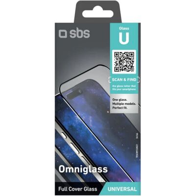 Protetor de tela SBS Omniglass U Transparente - Universal - Garantia de 2000 anos Protetor de tela SBS Omniglass U Transparente - Universal - Garantia de 2000 anos