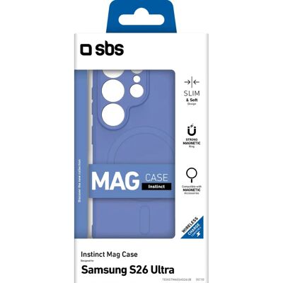 SBS Paarse Zachte Galaxy S26 Ultra Hoes - Mobiel Telefoonhoesje SBS Paarse Zachte Galaxy S26 Ultra Hoes - Mobiel Telefoonhoesje