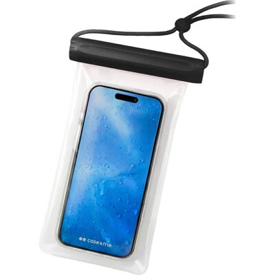 Caseme - Cmwatertranspark-nero - Black - Phone case Caseme - Cmwatertranspark-nero - Black - Phone case