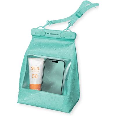 CASEME - Cmwatersacbagaqg-verde - Mint - Clutch - Phone case CASEME - Cmwatersacbagaqg-verde - Mint - Clutch - Phone case