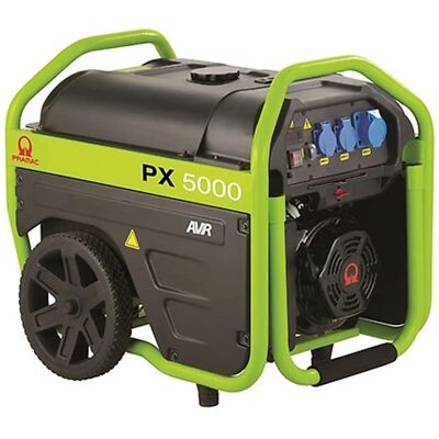 Generador Pramac PX 5000 - Compacto, 3.8kW, AVR, 230V Generador Pramac PX 5000 - Compacto, 3.8kW, AVR, 230V