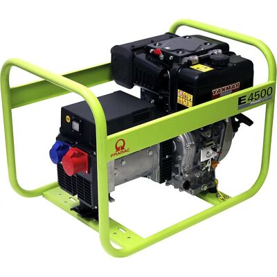 Gerador a diesel Pramac E4500 - 2/3,2kW, 230/400V, Compacto Gerador a diesel Pramac E4500 - 2/3,2kW, 230/400V, Compacto
