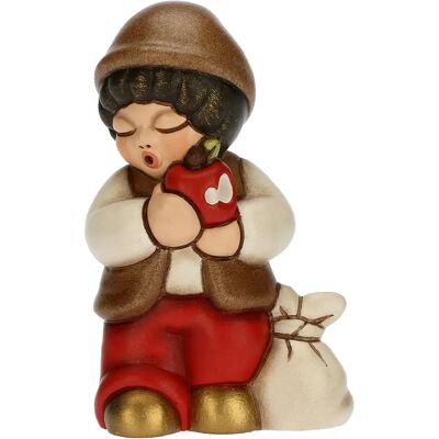 Crèche Thun Bébé avec Pomme - Figurine de Noël Classique - 4.3x3x6.5 cm Crèche Thun Bébé avec Pomme - Figurine de Noël Classique - 4.3x3x6.5 cm