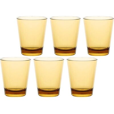 ROSE&TULIPANI - FIABA - Amber - 440ml - Glasware ROSE&TULIPANI - FIABA - Amber - 440ml - Glasware