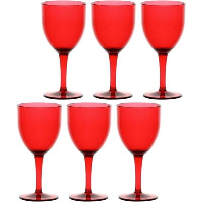 ROSE&TULIPANI - FIABA - 400 ml - Rot - Weingläser ROSE&TULIPANI - FIABA - 400 ml - Rot - Weingläser