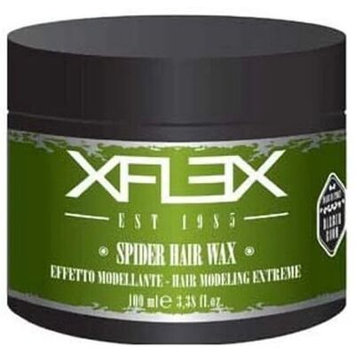 Cera per Capelli XFLEX Spider - Forte tenuta, a base d'acqua, 100ml Cera per Capelli XFLEX Spider - Forte tenuta, a base d'acqua, 100ml