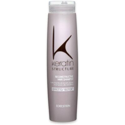 Shampoo Structurant à la Kératine Edelstein - Réparation & Brillance - Publicité Shampoo Structurant à la Kératine Edelstein - Réparation & Brillance - Publicité