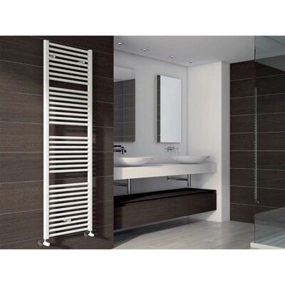 Radiateur sèche-serviettes blanc IRSAP électrique & eau - Vertical 711W Radiateur sèche-serviettes blanc IRSAP électrique & eau - Vertical 711W