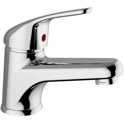 Grifo de lavabo Teorema en cromo - Diseño italiano moderno Grifo de lavabo Teorema en cromo - Diseño italiano moderno