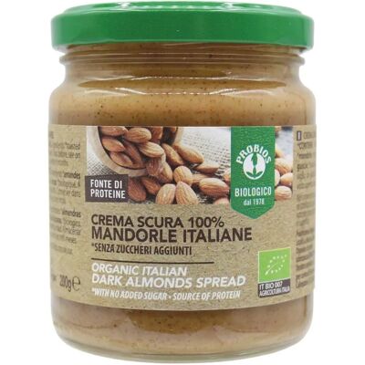 Crema di Mandorle Probios - Biologica, Senza Glutine, 200g Crema di Mandorle Probios - Biologica, Senza Glutine, 200g