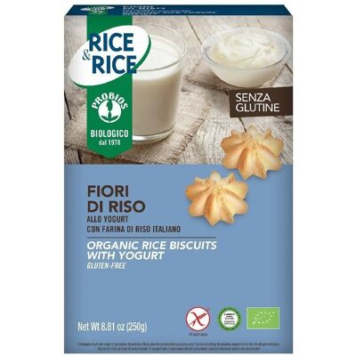 Fiori di riso allo yogurt Probios - Senza glutine - 250g Fiori di riso allo yogurt Probios - Senza glutine - 250g