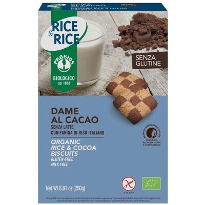 Biscotti senza glutine rice&rice al cacao - 250g Biscotti senza glutine rice&rice al cacao - 250g