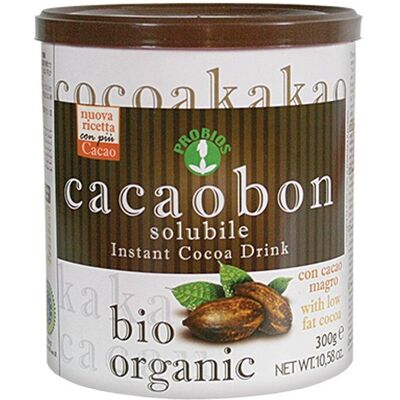 Probios Cacaobon Bebida Instantánea - Sin Gluten - 300 g Probios Cacaobon Bebida Instantánea - Sin Gluten - 300 g
