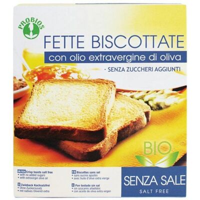 Probios Biscotti Biologici Rusk Senza Sale Aggiunto (270g) Probios Biscotti Biologici Rusk Senza Sale Aggiunto (270g)