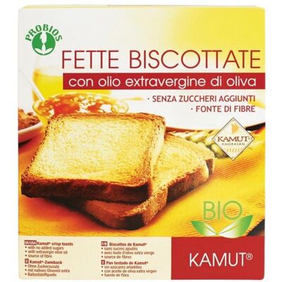 Tostadas de Khorasan Probios - Orgánico, Sin Azúcar, Aceite Oliva Tostadas de Khorasan Probios - Orgánico, Sin Azúcar, Aceite Oliva