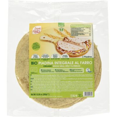 Probios Integral de espelta Piadina - 3 unidades Probios Integral de espelta Piadina - 3 unidades