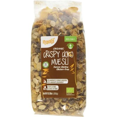 Probios Muesli Croccante Cioko Biologico - Colazione Senza Glutine Probios Muesli Croccante Cioko Biologico - Colazione Senza Glutine