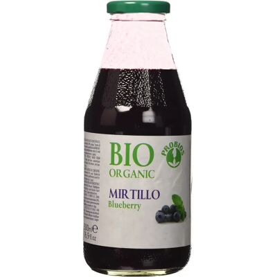Nettare di mirtillo Probios - Succo di frutta biologico con aroma di mirtillo Nettare di mirtillo Probios - Succo di frutta biologico con aroma di mirtillo