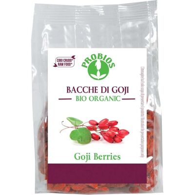 Probios Bacche di Goji Biologiche - 150g - Bacche di Goji Essiccate Probios Bacche di Goji Biologiche - 150g - Bacche di Goji Essiccate