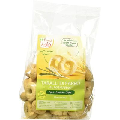 Probios Taralli de Espelta con Romero - Sin Gluten, 200g Probios Taralli de Espelta con Romero - Sin Gluten, 200g