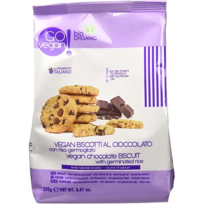 Galletas veganas de chocolate con arroz germinado - Probios Galletas veganas de chocolate con arroz germinado - Probios
