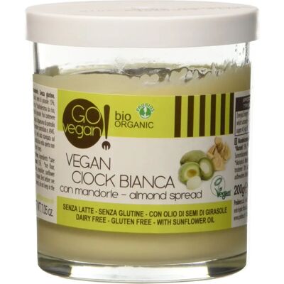 Crema di cioccolato bianco vegana Probios - Mandorle, Senza olio di palma Crema di cioccolato bianco vegana Probios - Mandorle, Senza olio di palma