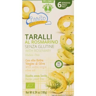 Probios Taralli de romero sin gluten - Aperitivo Probios Taralli de romero sin gluten - Aperitivo