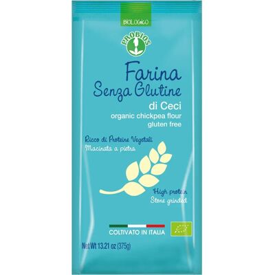 Farina di Ceci Biologica Probios - Senza Glutine - Italiana Farina di Ceci Biologica Probios - Senza Glutine - Italiana