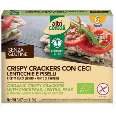 Probios Galletas Crujientes de Garbanzo - Snack Sin Gluten Probios Galletas Crujientes de Garbanzo - Snack Sin Gluten