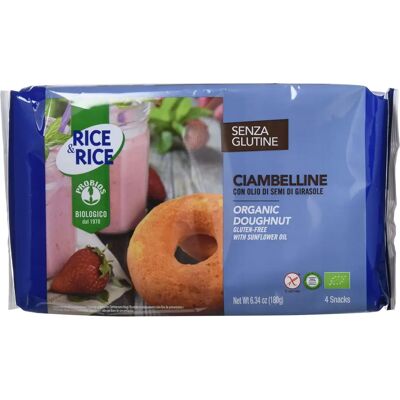 Probios Ciambelline senza glutine con olio di semi di girasole - Snack Probios Ciambelline senza glutine con olio di semi di girasole - Snack