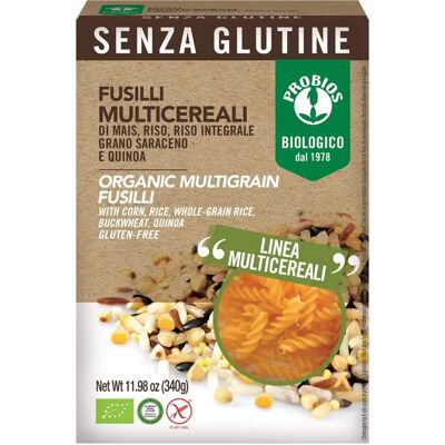 Fusilli multicereali senza glutine Probios - 340 g Fusilli multicereali senza glutine Probios - 340 g