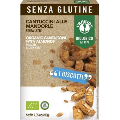 Probios Cantuccini - Almendras - Sin gluten - Artesanal Probios Cantuccini - Almendras - Sin gluten - Artesanal