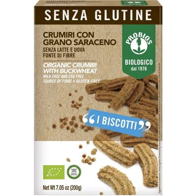 Galletas de alforfón y avena Probios - Aperitivos sin gluten de Piamonte Galletas de alforfón y avena Probios - Aperitivos sin gluten de Piamonte
