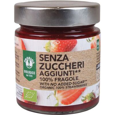 Composta di Fragole Biologiche Probios - Spalmabile Alimentare Composta di Fragole Biologiche Probios - Spalmabile Alimentare