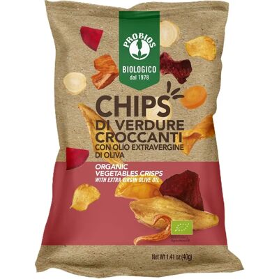 Probios Chips de Verduras Crocantes - Snack Sin Gluten Probios Chips de Verduras Crocantes - Snack Sin Gluten