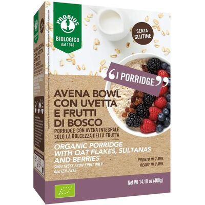 Probios Porridge di avena integrale biologica con frutti di bosco - Porridge Probios Porridge di avena integrale biologica con frutti di bosco - Porridge