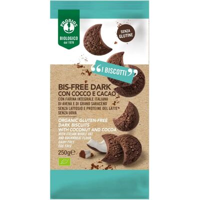 Biscotti Biologici Senza Glutine Probios - Cacao e Cocco - 250g Biscotti Biologici Senza Glutine Probios - Cacao e Cocco - 250g