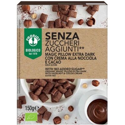 Probios Magic Pillow Extra Dark Senza Glutine Biologico - Snack di Cereali Probios Magic Pillow Extra Dark Senza Glutine Biologico - Snack di Cereali
