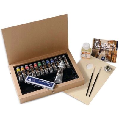 Maimeri - 0398060 - Classico - 17 pièces - Paint kit - Publicité Maimeri - 0398060 - Classico - 17 pièces - Paint kit - Publicité