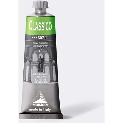Maimeri - 307 Cadmium Green - 60 ml - Peinture à l'huile - Publicité Maimeri - 307 Cadmium Green - 60 ml - Peinture à l'huile - Publicité